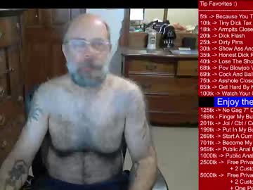 Hairydaddybear69 December 19, 2024 Chaturbate stream image