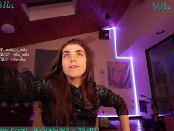 Milla_Milla December 20, 2024 Chaturbate stream image