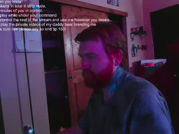 Gingerbearcubx December 28, 2024 Chaturbate stream image