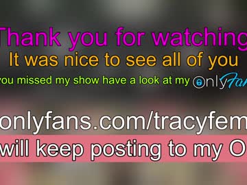 Tracyfem January 01, 2025 Chaturbate stream image