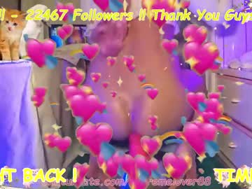Extremelover88 January 18, 2025 Chaturbate stream image
