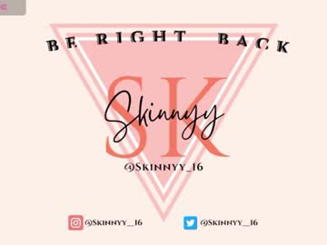 Skinnyy_16 January 21, 2025 Chaturbate stream image