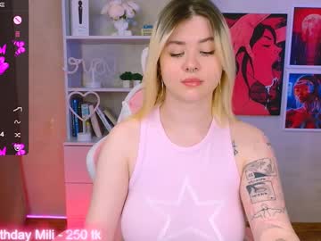 Cutie_Mili January 24, 2025 Chaturbate stream image