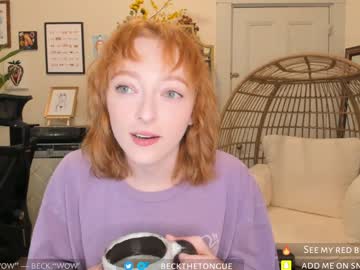 Beckthetongue January 24, 2025 Chaturbate stream image
