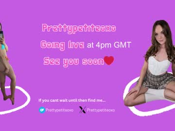 Prettypetite18 January 31, 2025 Chaturbate stream image