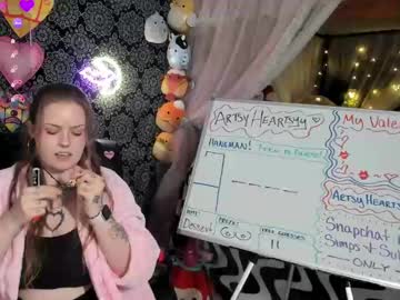 Artsyheartsyy February 13, 2025 Chaturbate stream image