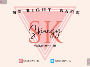 Skinnyy_16 February 20, 2025 Chaturbate stream image