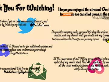 Makekatpurrrr February 21, 2025 Chaturbate stream image