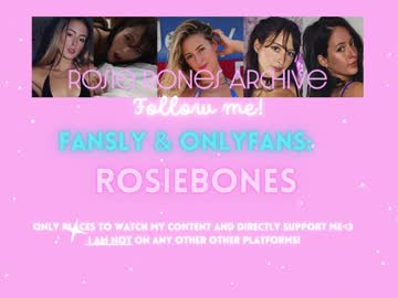 Rosiebones March 19, 2025 Chaturbate stream image