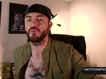 Matteo_Simpson April 18, 2025 Chaturbate stream image