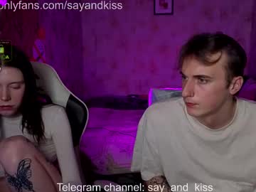 Say_And_Kiss April 28, 2025 Chaturbate stream image
