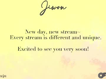 Jiwon4u May 25, 2025 Chaturbate stream image