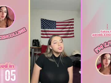 Bubblesincollege May 30, 2025 Chaturbate stream image