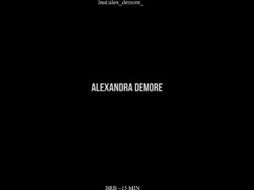 Alexandra_Demore August 07, 2025 Chaturbate stream image