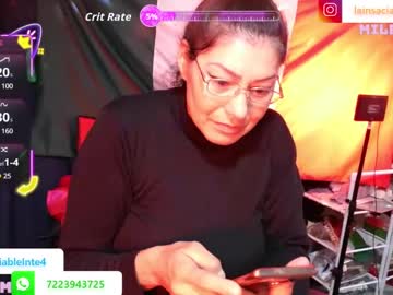 Lainsaciableintensa August 09, 2025 Chaturbate stream image
