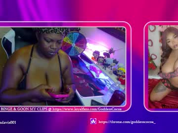 Goddesscocoaa August 13, 2025 Chaturbate stream image