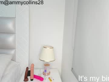 Ammycollins28 August 28, 2025 Chaturbate stream image