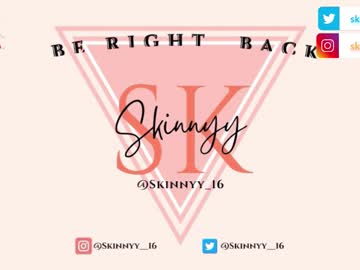 Skinnyy_16 September 23, 2025 Chaturbate stream image