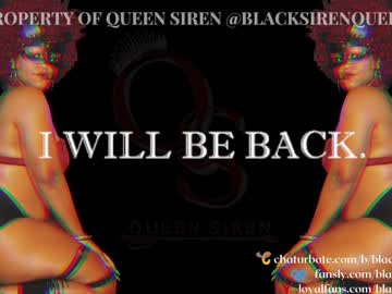 Blacksirenqueen October 02, 2025 Chaturbate stream image