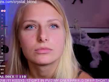Crystal_Blond October 13, 2025 Chaturbate stream image