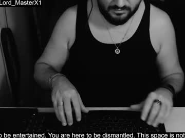 Lord_Masterx October 19, 2025 Chaturbate stream image