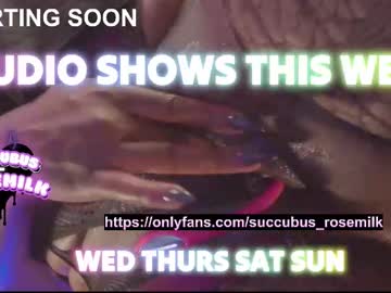 Succubus_Rosemilk November 09, 2025 Chaturbate stream image