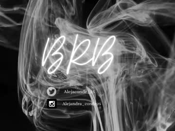 Alejandra_Conde November 20, 2025 Chaturbate stream image