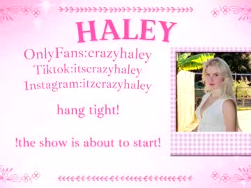 Haleycrazy December 03, 2025 Chaturbate stream image