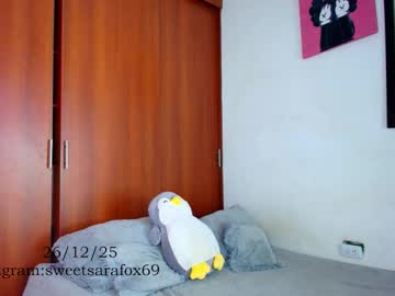 Sweetsarafoxxx December 26, 2025 Chaturbate stream image