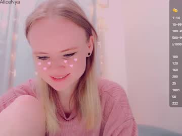 Alicenya February 02, 2026 Chaturbate stream image