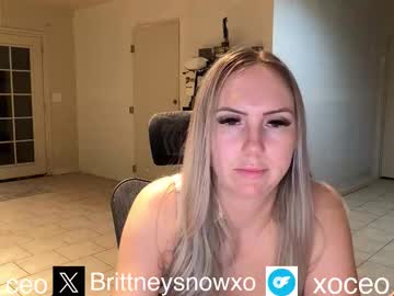 Brittneysnowxo February 19, 2026 Chaturbate stream image