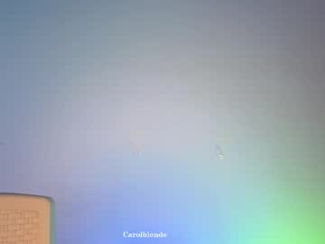 Carolblonde May 25, 2026 Chaturbate stream image