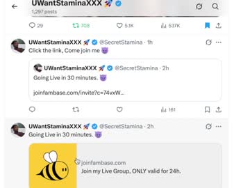 Uwantstaminaxxx June 07, 2026 Chaturbate stream image